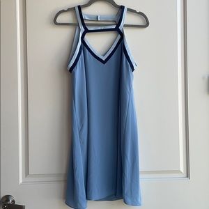 BCBG Blue Flowy Dress